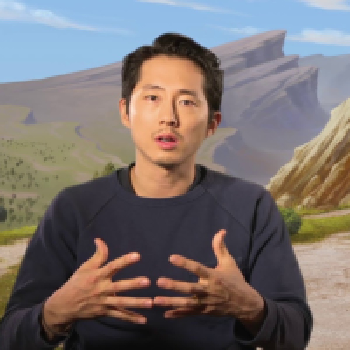 Steven Yeun is an adorable donkey in 'The Star', naturally